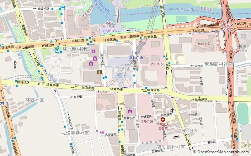 Wulin Square location map