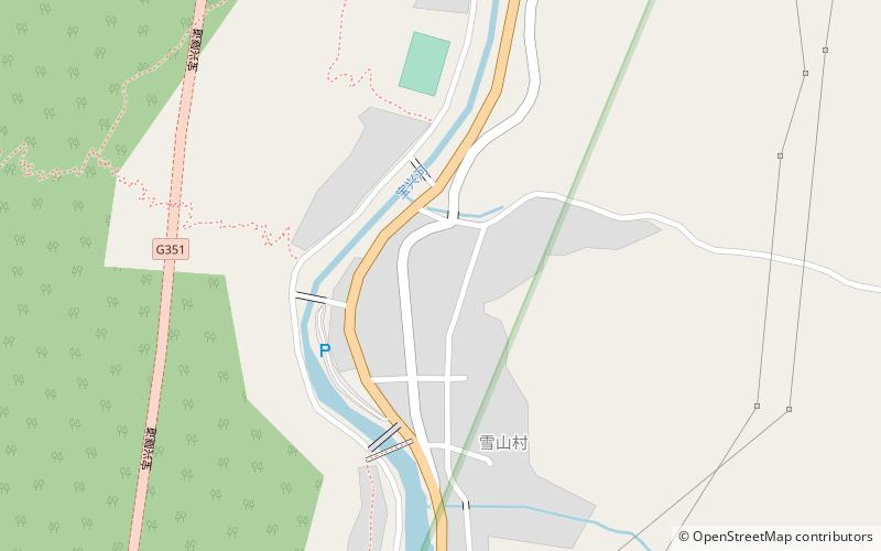 Ville de Muping location map