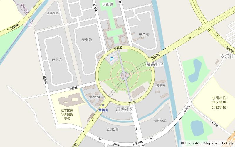 Tianducheng location map