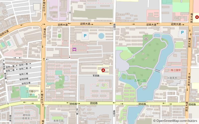 Zhijiang location map