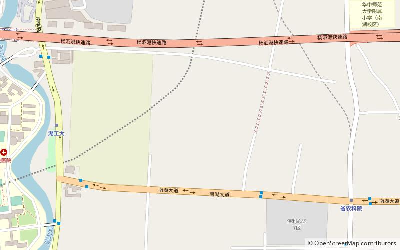 Hubei University of Technology location map