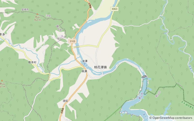 Taohuatan location map