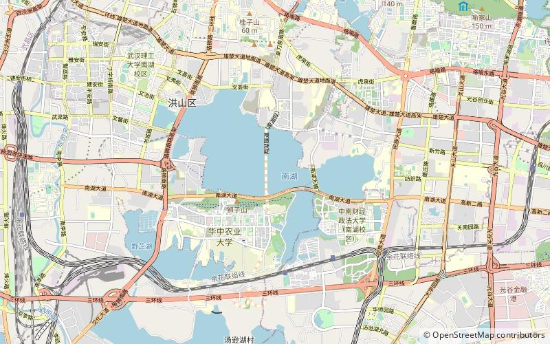 South Lake location map