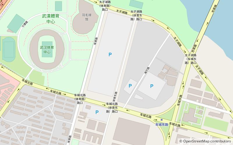 wuhan street circuit location map