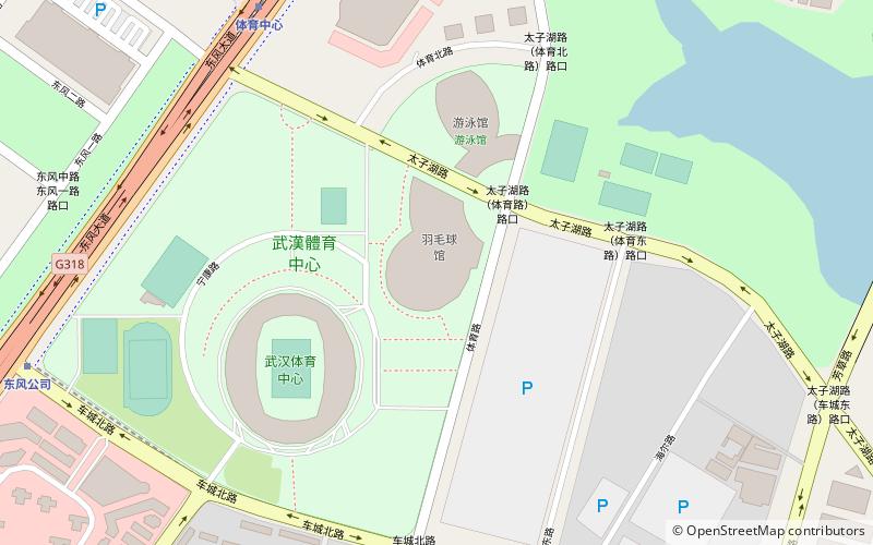 Gimnasio Wuhan location map