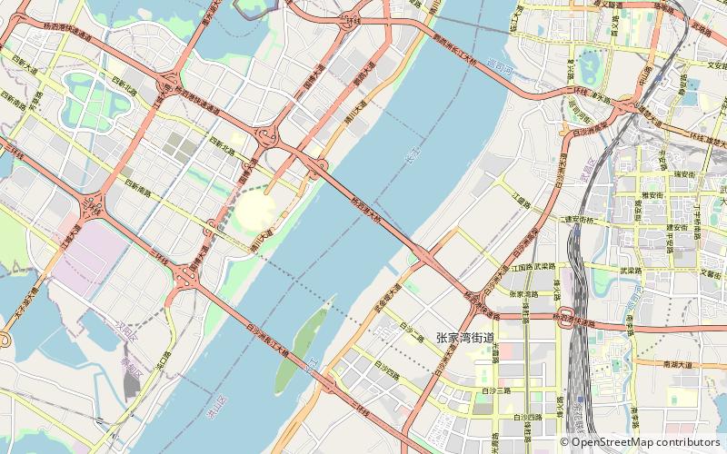 yangsigang yangtze river bridge location map