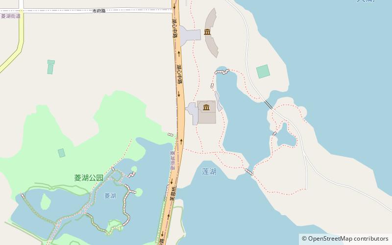 zhong guo huang mei xi bo wu guan anqing location map