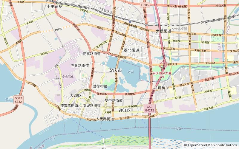 wu qian nian wen hua chan ye yuan chen lie guan anqing location map