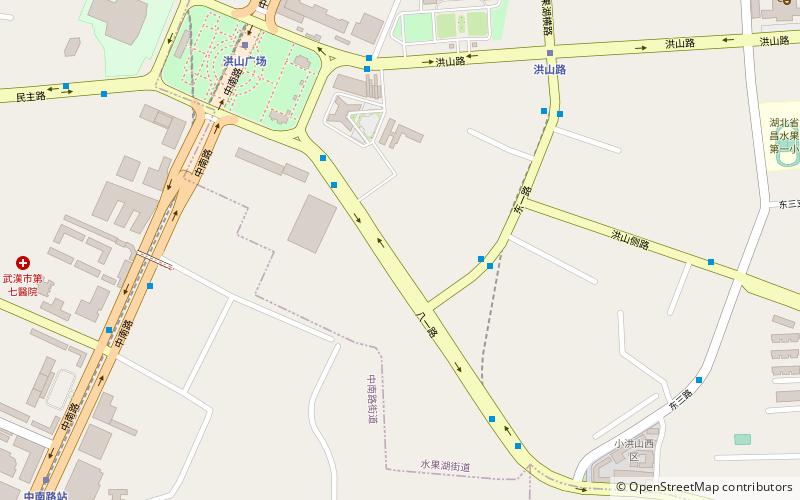 Wuhan Poly Plaza location map
