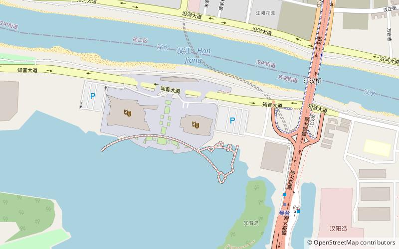 qintai concert hall wuhan location map