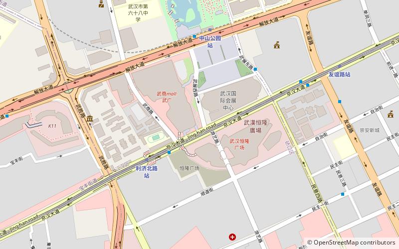Hankou location map