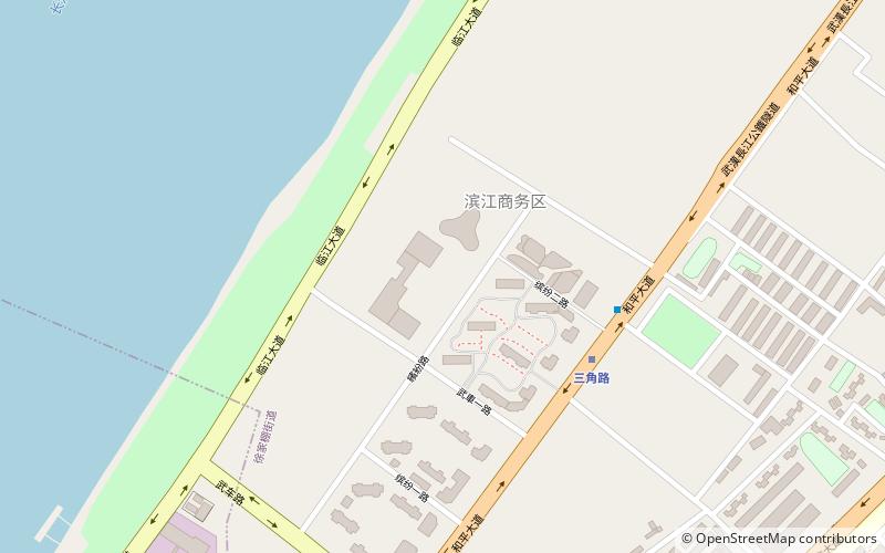 Wuhan Greenland Center location map