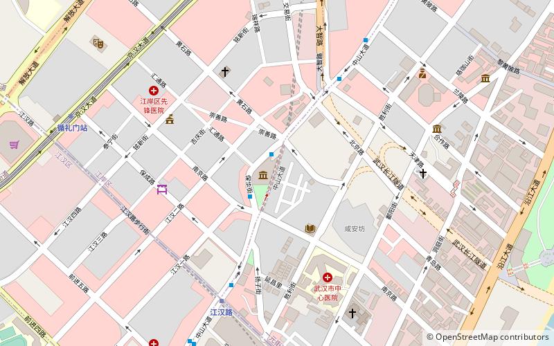 wu han mei shu guan wuhan location map