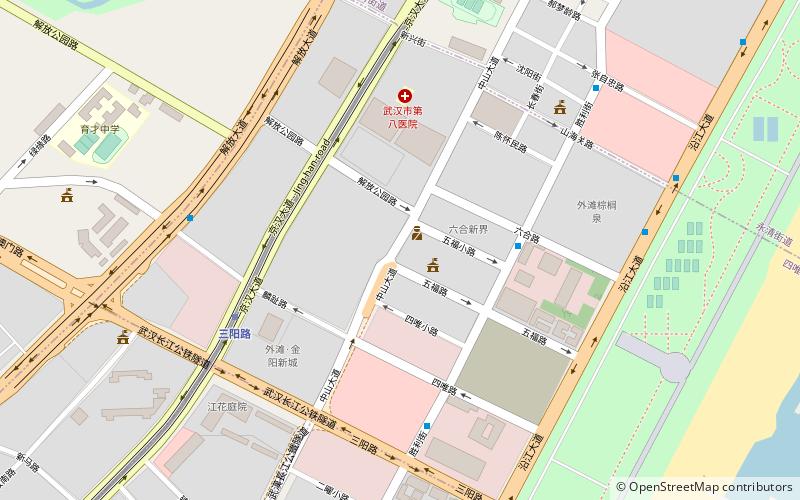 District de Jiang'an location map