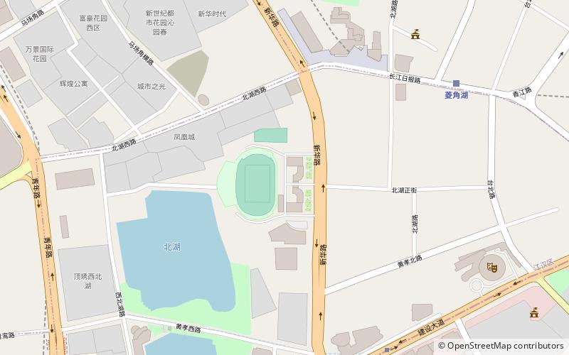 District de Jianghan location map