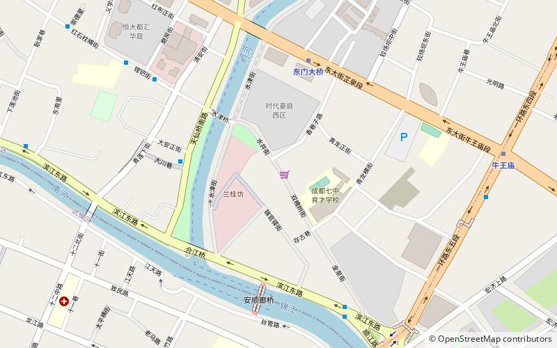shui jing fang yi zhi shui jing fang museum chengdu location map
