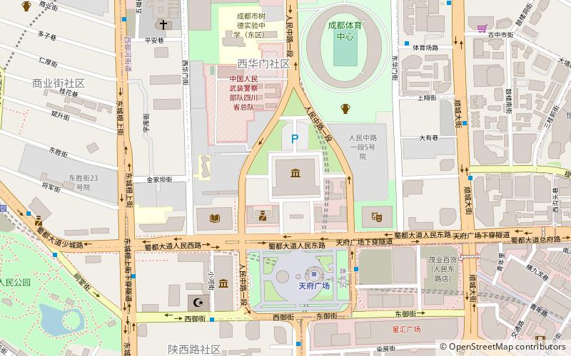 Sichuan Science and Technology Museum location map