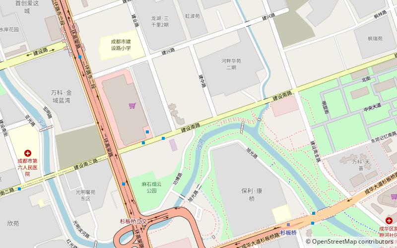 sm city chengdu location map