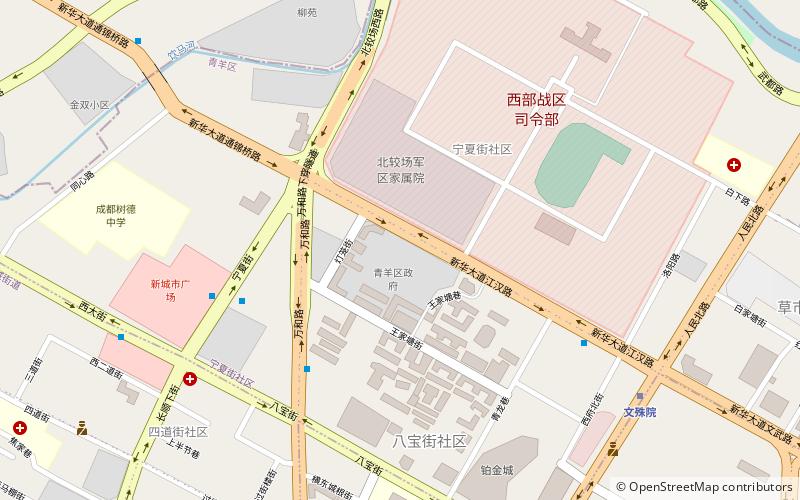 District de Qingyang location map