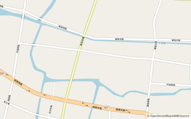 Pinghu location map