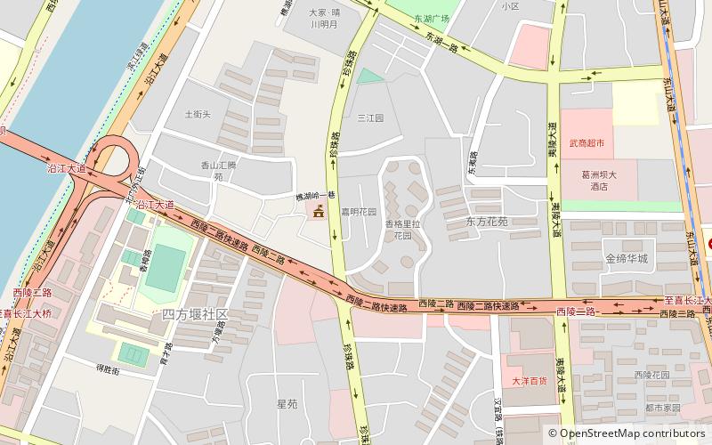 District de Xiling location map