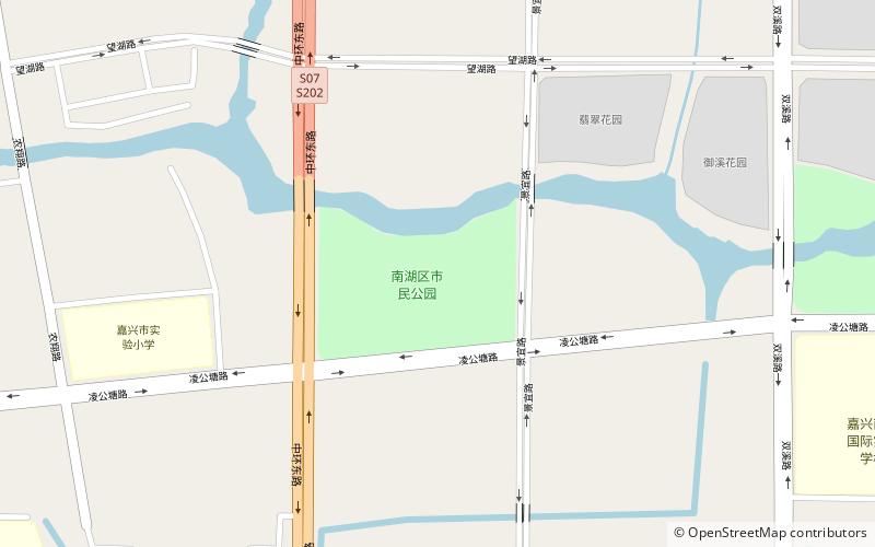 Nanhu location map