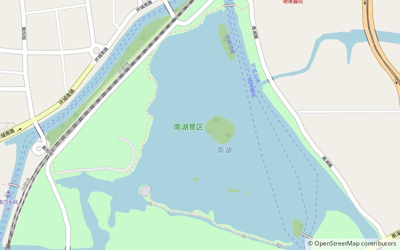 pavilion of mist and rain jiaxing location map