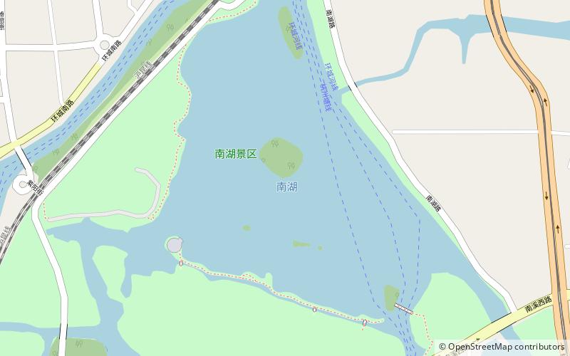 South Lake location map