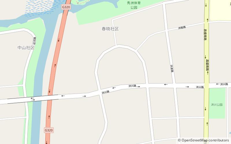 District de Xiuzhou location map