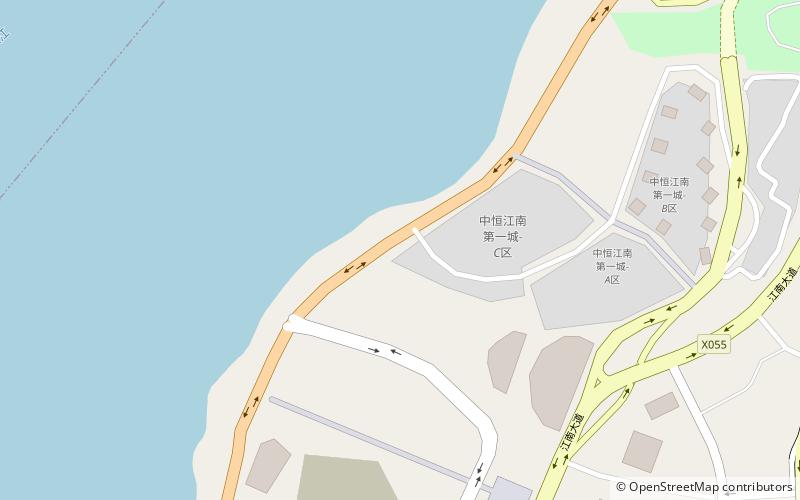 District de Wanzhou location map