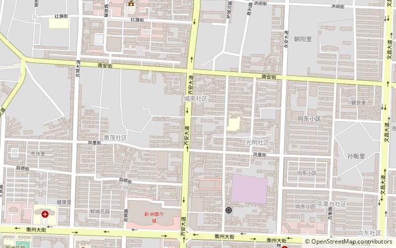 Xinzhou location map
