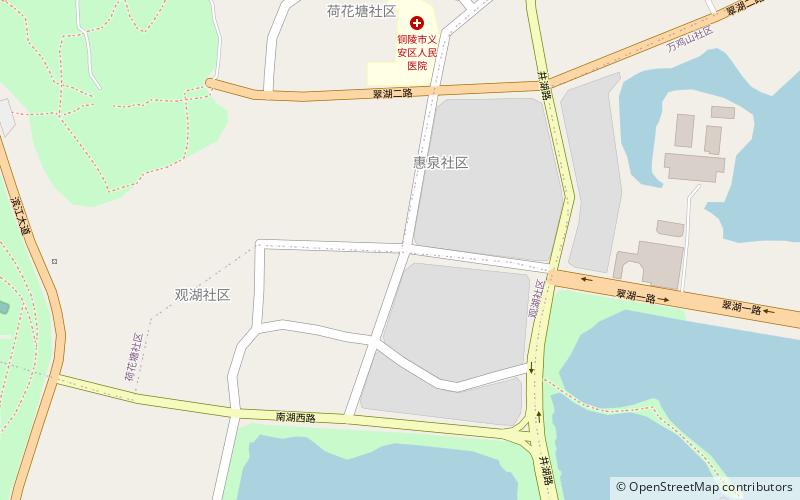 Xian de Tongling location map