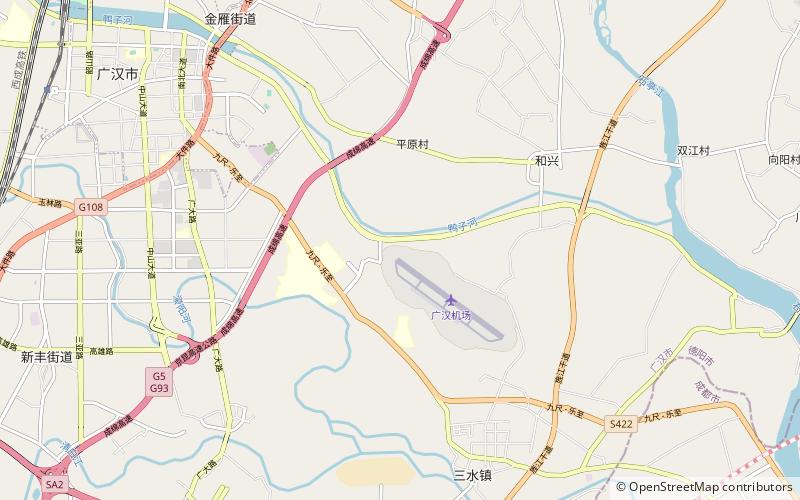 Sanxingdui location map