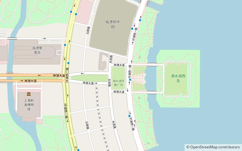 Nanhui New City location map