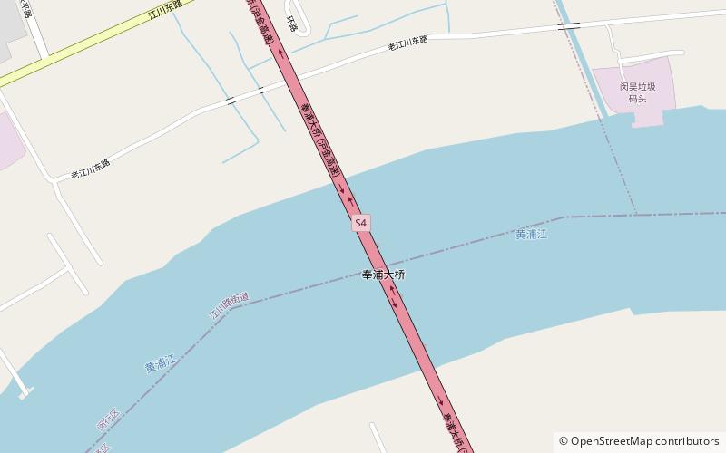 Fengpu Bridge location map