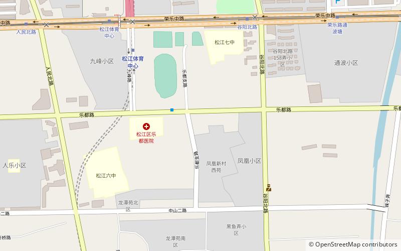 songjiang town location map