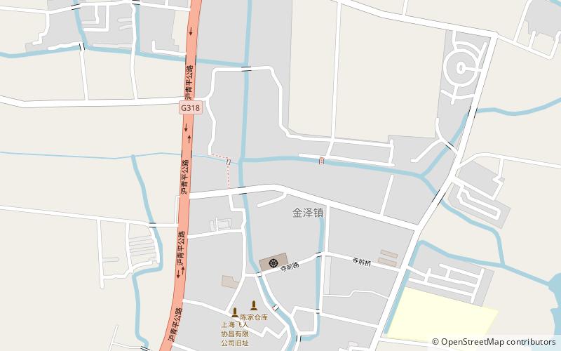 Jinze location map