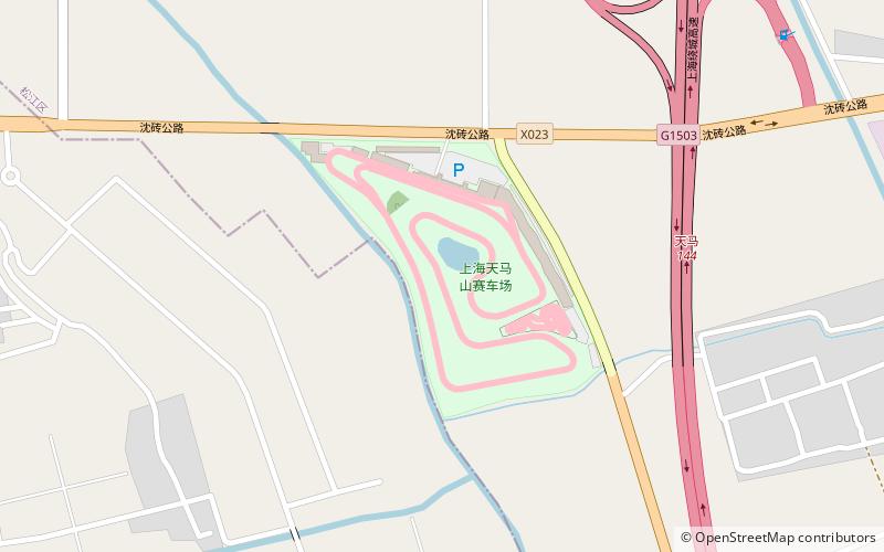 circuito shanghai tianma location map