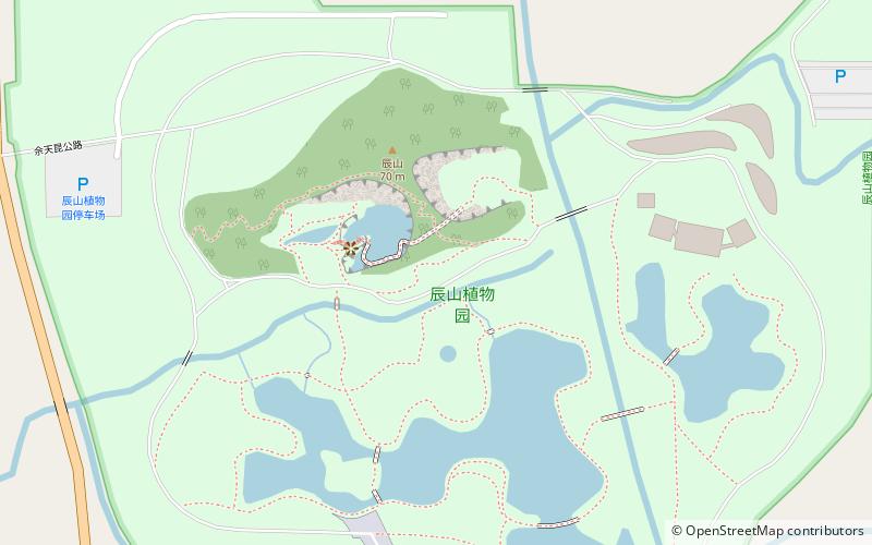 chenshan botanical garden szanghaj location map