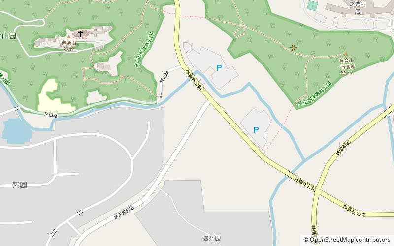 Sheshan Hill location map