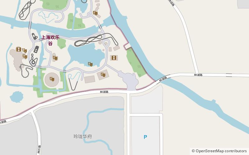Diving Coaster location map