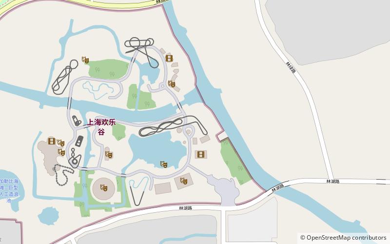 Wooden Coaster - Fireball location map