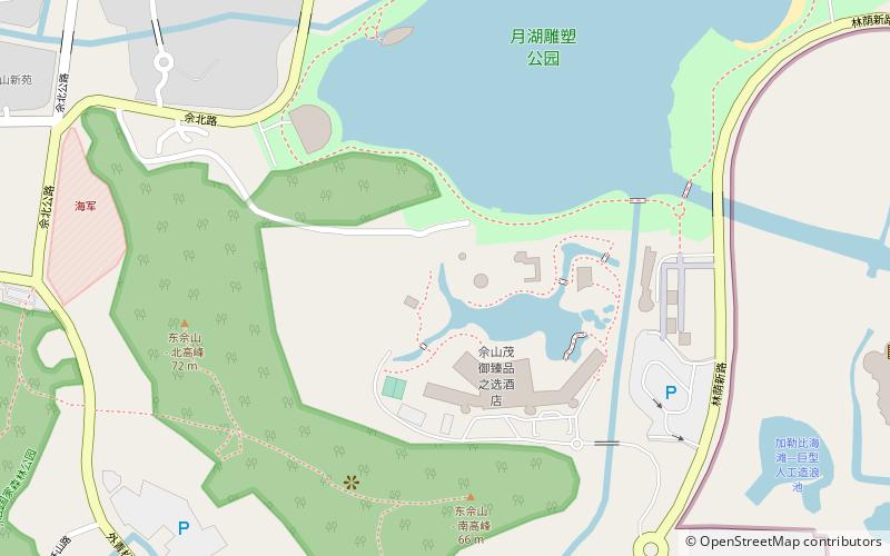 Shanghai Astronomical Observatory location map