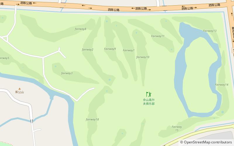 Sheshan Golf Club location map