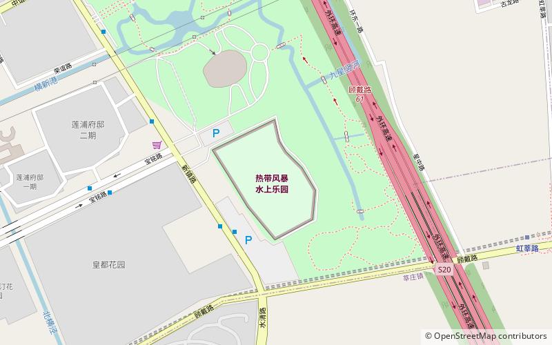 park wodny dino szanghaj location map