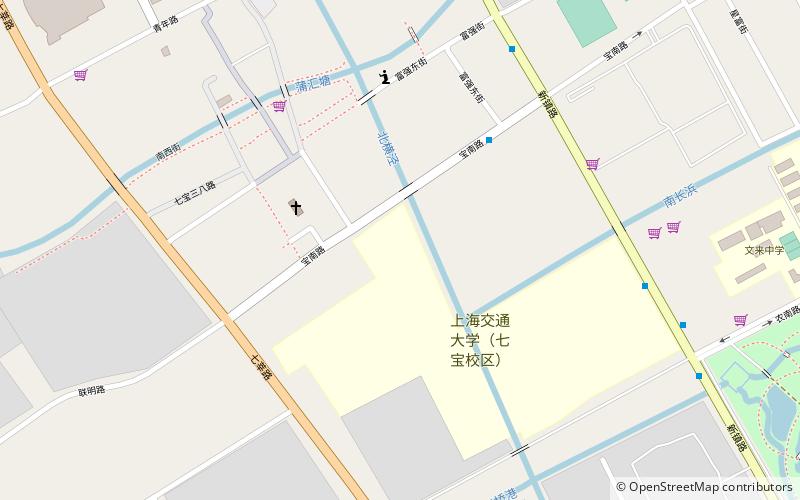 Qibao Old Town location map