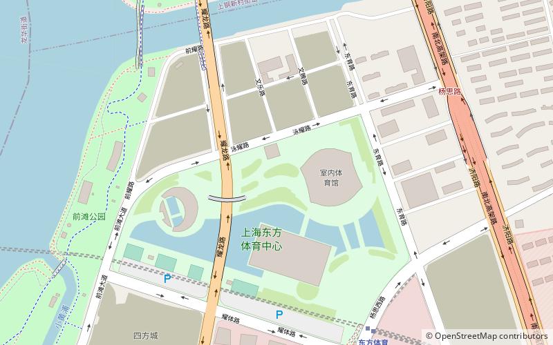 Shanghai Oriental Sports Center location map