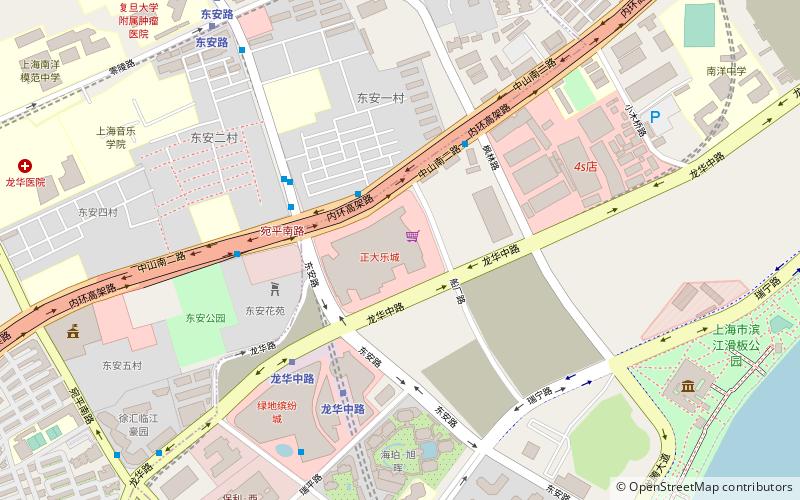 touch super brand mall szanghaj location map