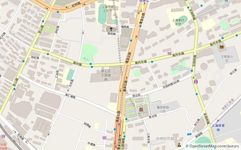 Xuhui District location map