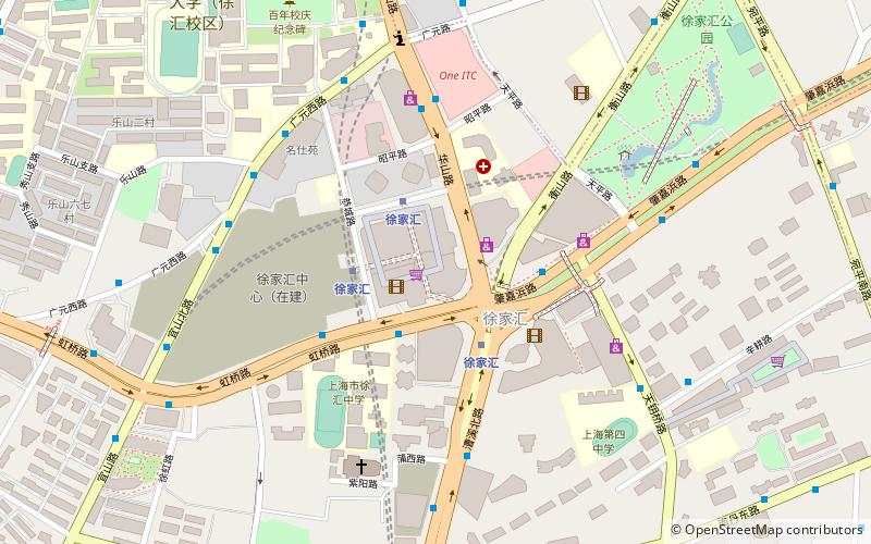 Grand Gateway Shanghai location map